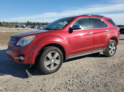 2013 Chevrolet Equinox Ltz For Sale Tx Houston Tue Jan 30 2024 Used And Repairable