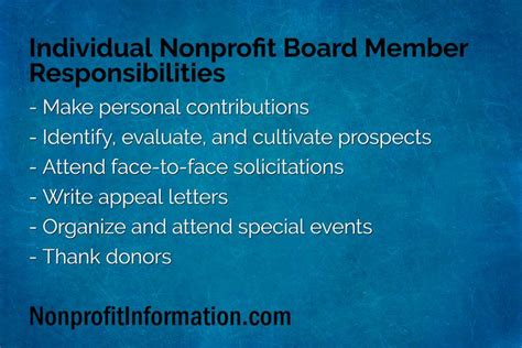 Six Rules For Finding Members For A Nonprofits Board Of Directors Fundraising Letter Non