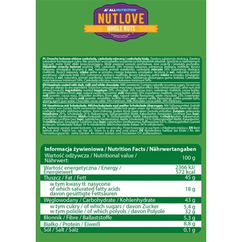 Nutlove Whole Nuts Allnutrition