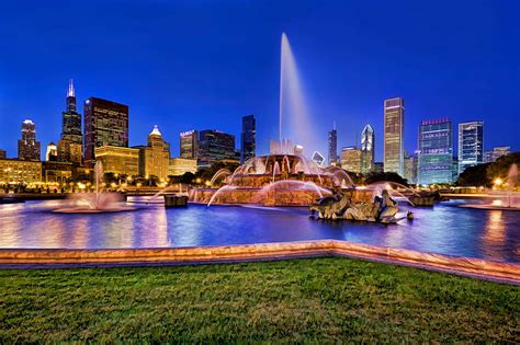 Buckingham Fountain 1080p 2k 4k 5k Hd Wallpapers Free Download