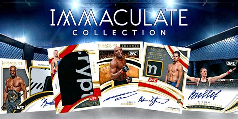 Panini Immaculate Ufc Trading Cards Checklist