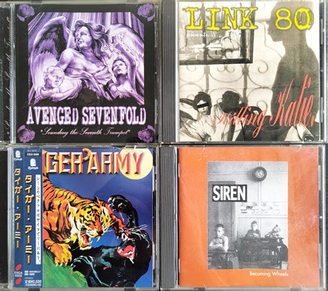 Cd Punk Hardcore Rock Lot Excellent Condition Rm Each