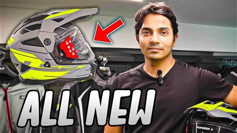 ls pioneer  dual sport helmet lshelmets youtube