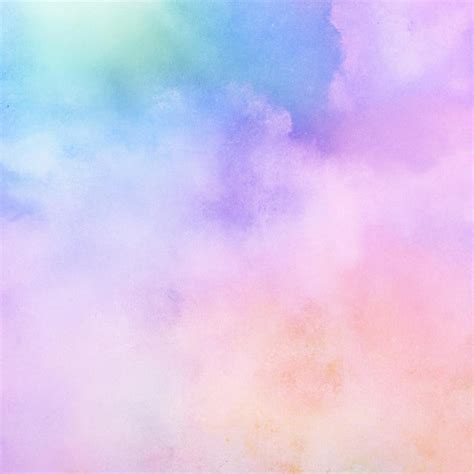 Premium Photo | Pastel background with a colorful watercolor texture