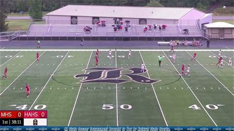 4a State Soccer Tournament Harding Academy Wildcats Vs Mena Bearcats