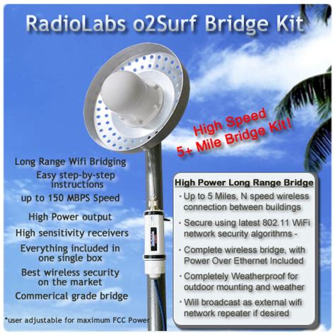 WiFi | Point to Point Wireless Bridge - RadioLabs