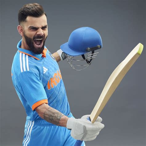 adidas INDIA CRICKET ODI JERSEY MEN - Blue | adidas UAE