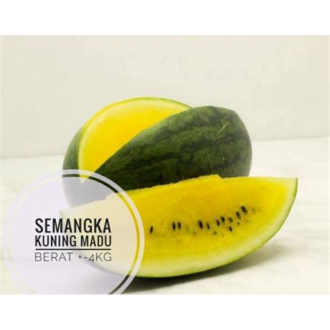 Jual Buah Semangka Kuning Madu Shopee Indonesia