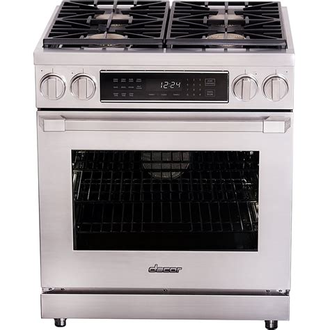 Best Buy Dacor Professional 52 Cu Ft Self Cleaning Freestanding Dual Fuel Convection Range