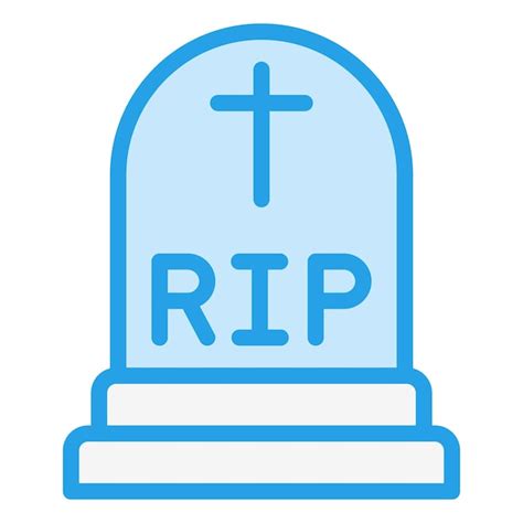 Premium Vector Grave Vector Icon Design Illustration