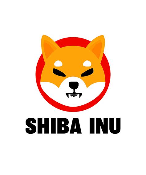 Shiba Inu meme coin Digital Art by Felixshirts