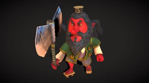 3D model Konoha Tengu VR / AR / low-poly | CGTrader