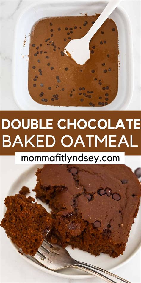 Healthy Double Chocolate Baked Oatmeal Artofit