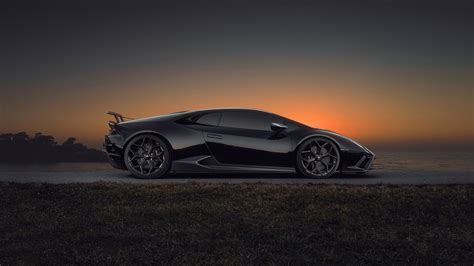 Low Light Car Black Cars Supercars Italian Supercars Lamborghini