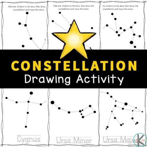 Printable Constellation Patterns For Kids