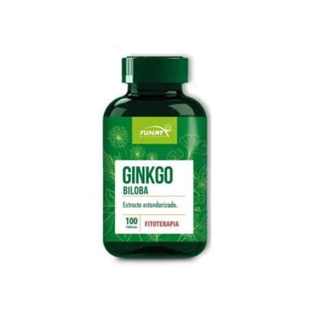 Ginkgo Biloba X 100 Tab Funat Natural Mente