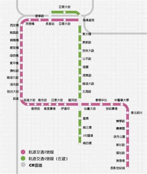 长春轻轨3号线地图 长春轻轨5号线 长春轻轨6号线 大山谷图库