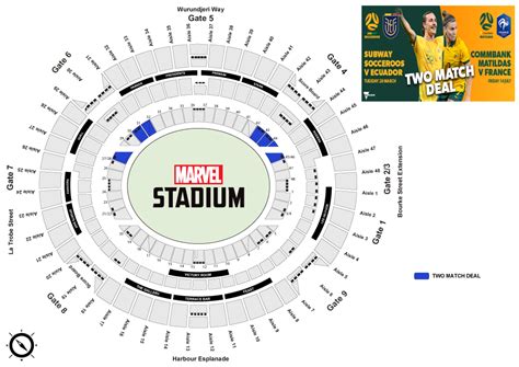 Marvel Stadium Docklands Vic Tickets Event Schedule Seating