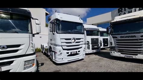 VENDIDO MB ACTROS MEGASPACE 2546 2019 IMPECÁVEL REVISADO