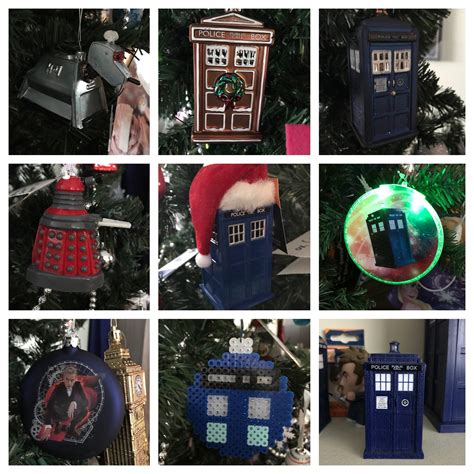 Some of my Doctor Who Christmas ornaments. : r/doctorwho