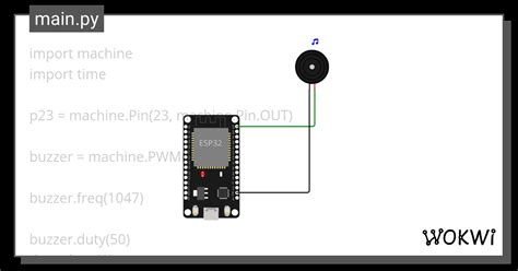 Buzzer Wokwi Esp32 Stm32 Arduino Simulator