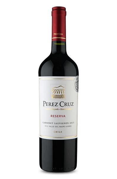 P Rez Cruz Reserva D O Valle Del Maipo Cabernet Sauvignon Wine