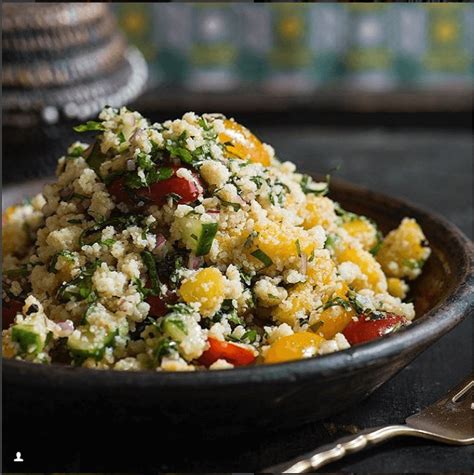 Fonio Tabouleh With Slow Cooked Lamb Shank