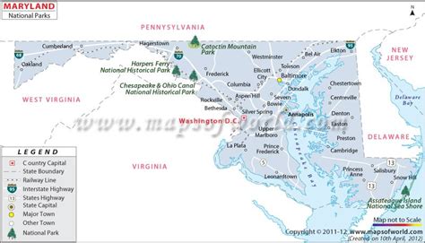 Maryland State Parks Map – Verjaardag Vrouw 2020