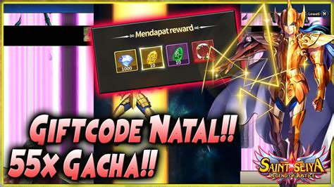 GIFTCODE NATAL Muantap Langsung Gas GACHA Beresin Goddeas Trial