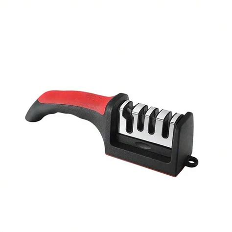 Knife Sharpener 4 Stages Professional Kitchen Sharpening Stone Grinder