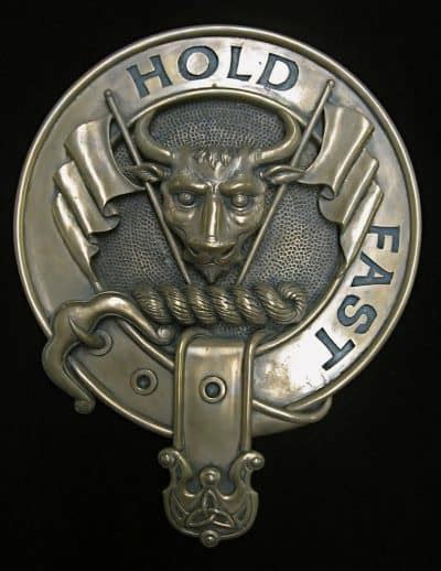 Clan MacLeod of MacLeod Cold Cast Bronze Wall Plaque ⋆ Celtic Jackalope