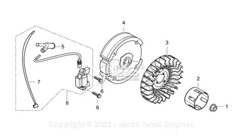 BE 85570070 PowerEase R225 Engine Parts Diagram For Parts List 10