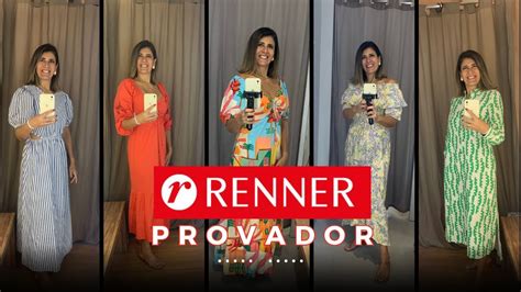 PROVADOR DE VESTIDOS RENNER PRIMAVERA VERÃO 2024 YouTube