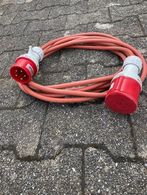 Verlängerung Kabel 6m PUR CEE 16A 5P Bau Kaufen auf Ricardo