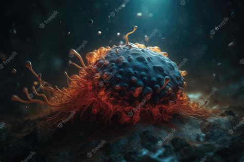 Premium Ai Image Macrophage Devouring Bacteria A Cinematic 3d