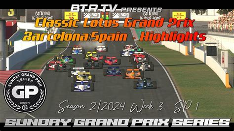 Highlights And Accidents Sunday Gp Series Barcelona Spain Season