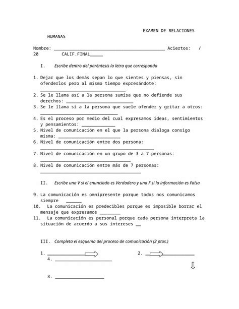 DOCX Examen De Relaciones Humanas DOKUMEN TIPS