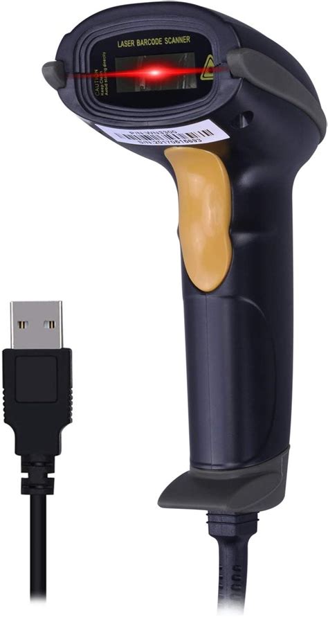 Barcode Reader Scanner Symcode Usb D Wired Laser Scan Handheld Bar