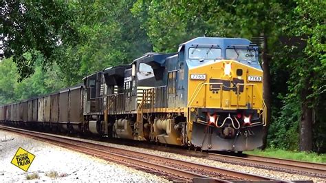 GECX 7768 Former CSX GE C40 8W Leads NS Coal Train YouTube