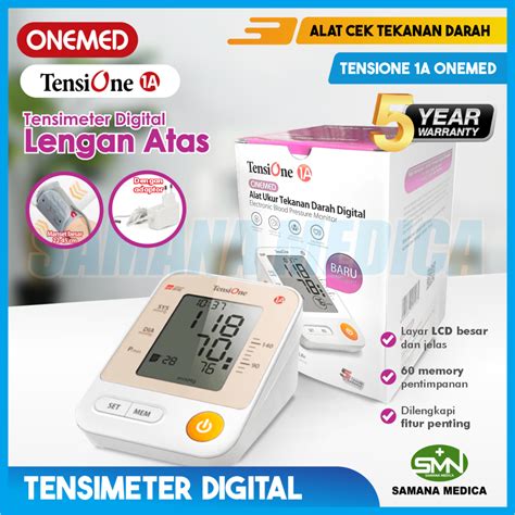 Jual Tensimeter Tensione Alat Ukur Tekanan Darah Tanpa Suara Digital