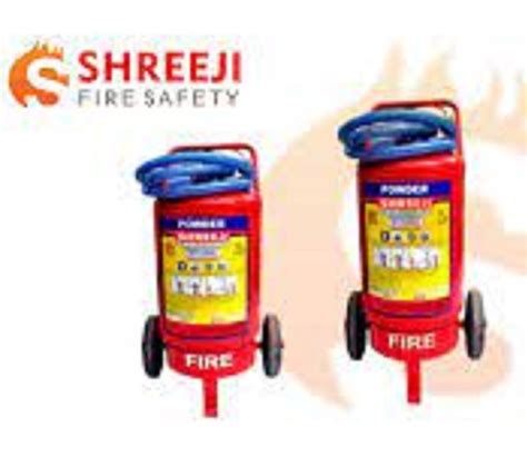 Higher Capacity Trolley Mounted Dcp Type Fire Extinguisher With Co