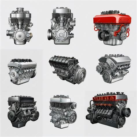 series  engines   companys engine premium ai generated vector