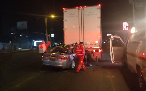 Conductor Muere Prensado En Accidente Vehicular La Voz De La Frontera