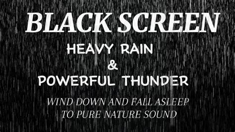 🔴rain Sounds For Sleeping 10 Hours Black Screen Dark Screen No