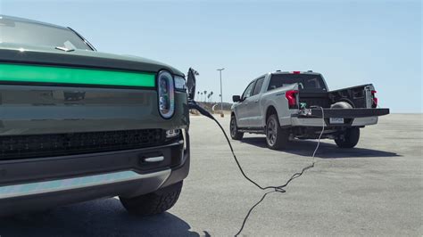 How To Use A Ford F 150 Lightning EV Pickup To Charge Another EV