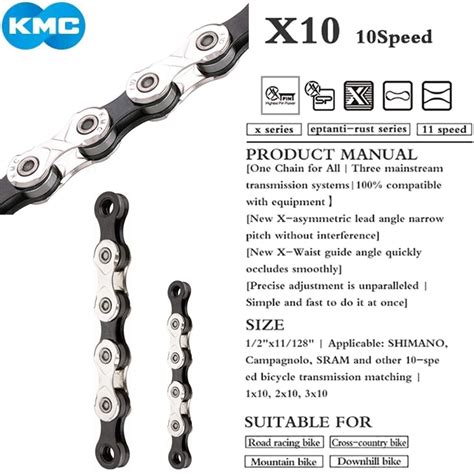 Kmc X Speed Chain Bicycle Chain Kmc X Kmc Bicycle Chain X