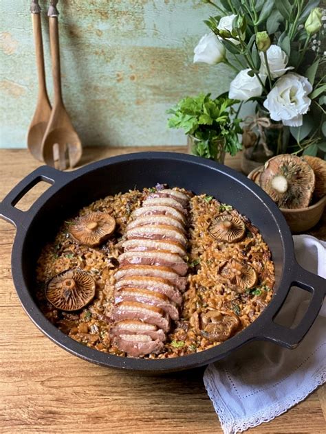 Arroz Con Pato Y Setas Una Receta Muy Oto Al