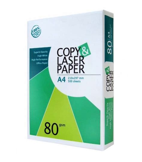 Copy Laser A Paper Sheets Gsm Degrocery