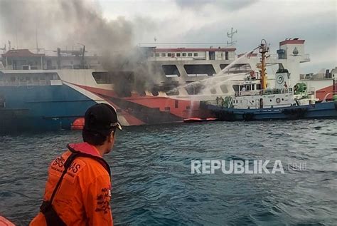 Jumlah Penumpang Kmp Royce 1 Yang Terbakar Sebanyak 456 Orang Republika Online