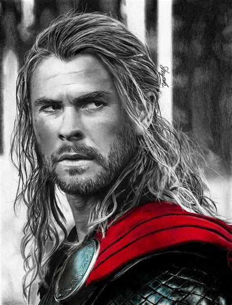 Thor Drawing At Explore Collection Of Thor Drawing